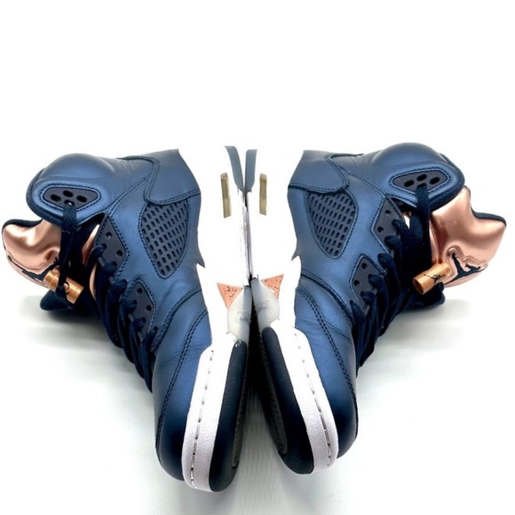- AIR JORDAN 5 RETRO GS 'BRONZE' - Picture 6 of 8